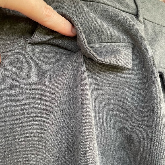 Ladies Nine West Gray Dressy Pants Slacks Size 10 Average - Picture 8 of 13